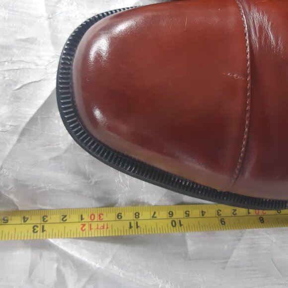 Rockport SZ 12D Men's Brown Cap Toe Oxfords w/ Rubber Sole - Picture 7 of 13